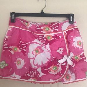 Lilly Pulitzer floral skort
